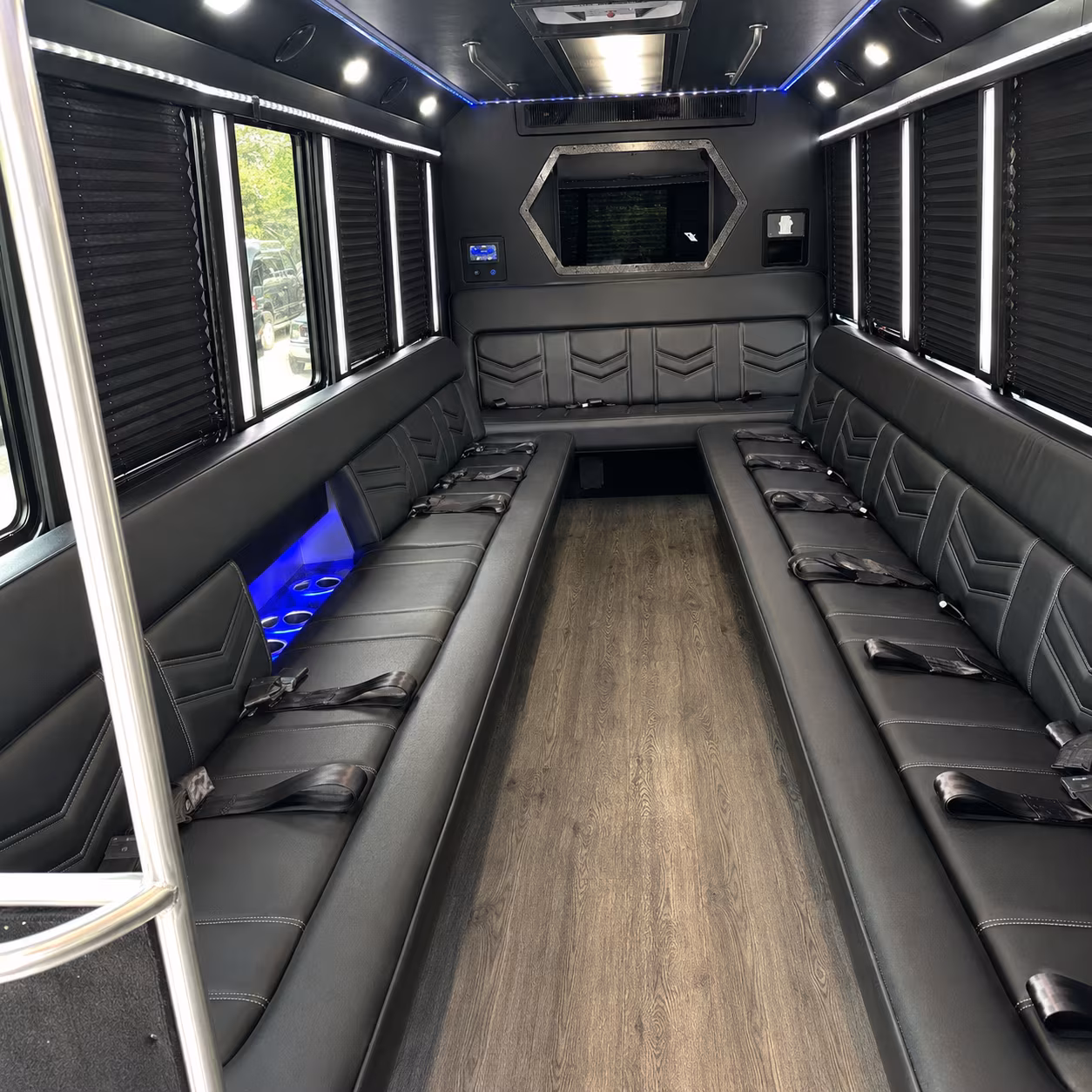 book a bus for corporate wine tours and team outings around leander