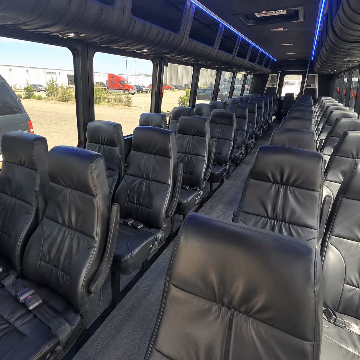 leander convention transportation onboard seating