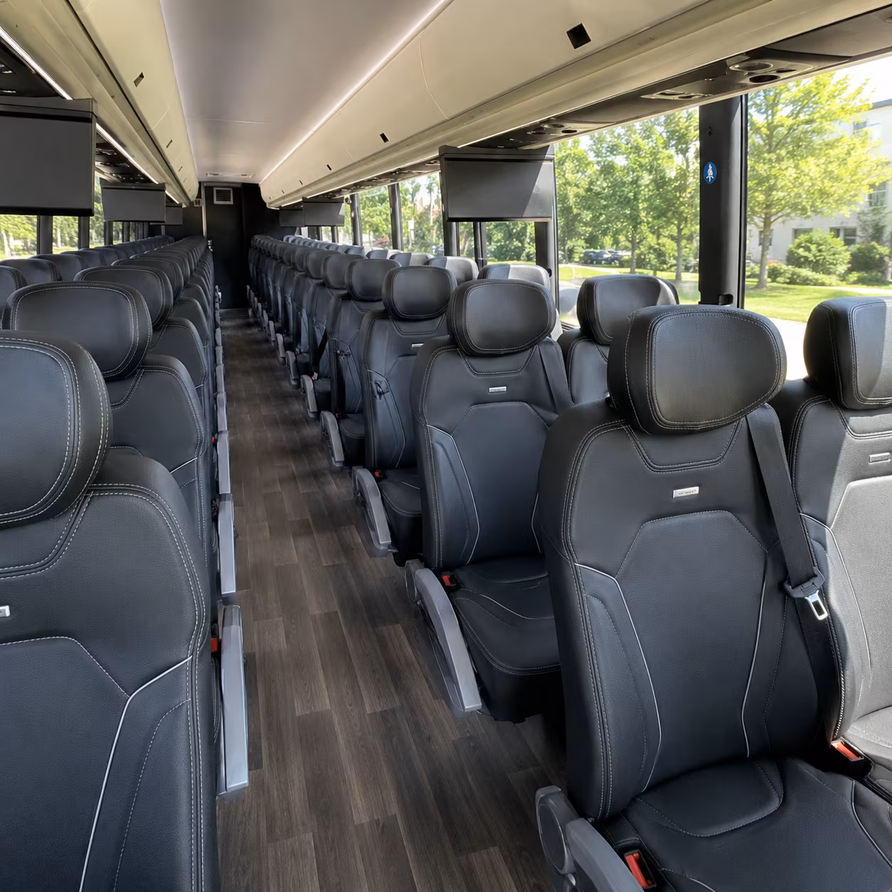 leander lake travis highland charter bus rental