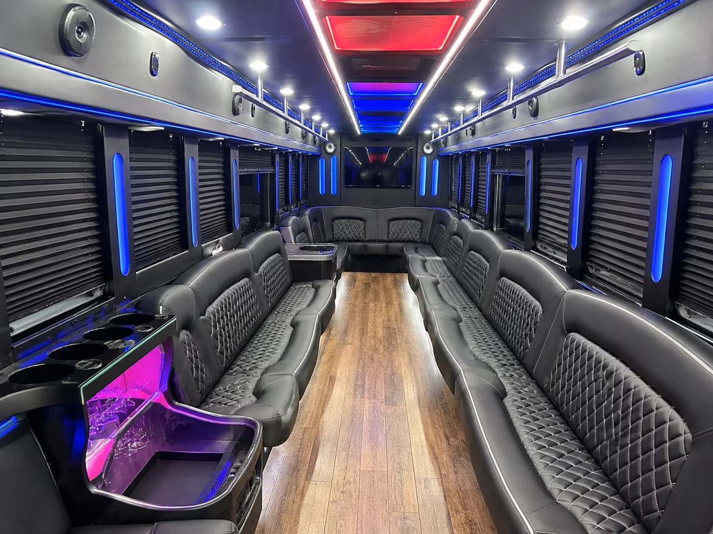 leander prom party bus rental
