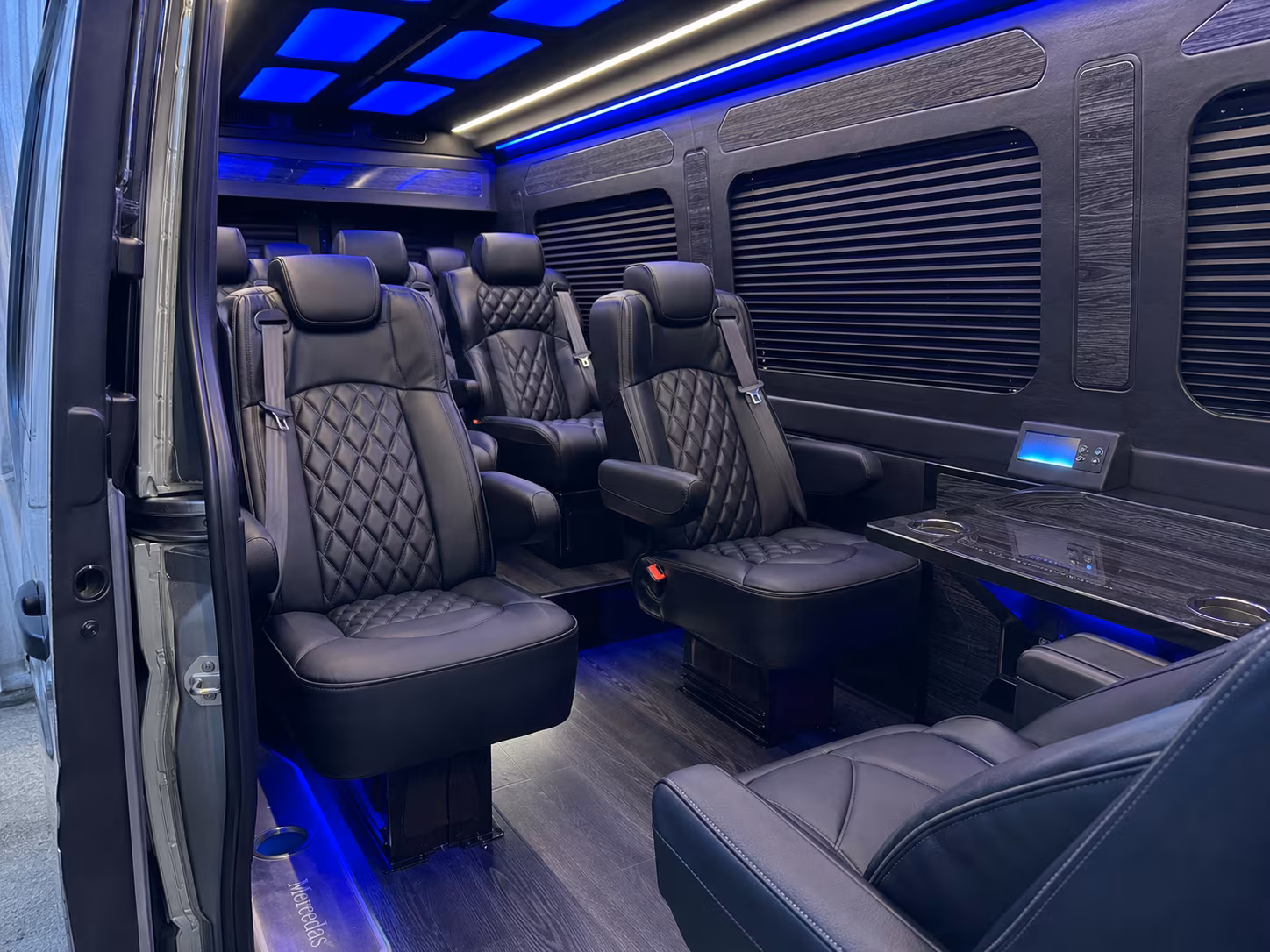 leander sprinter van with driver interior