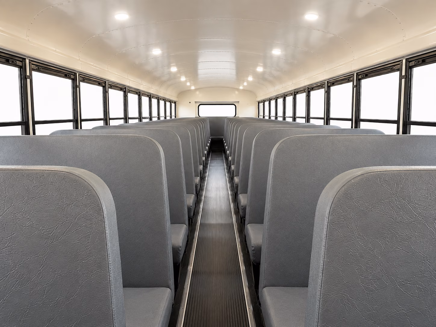 school bus interior
