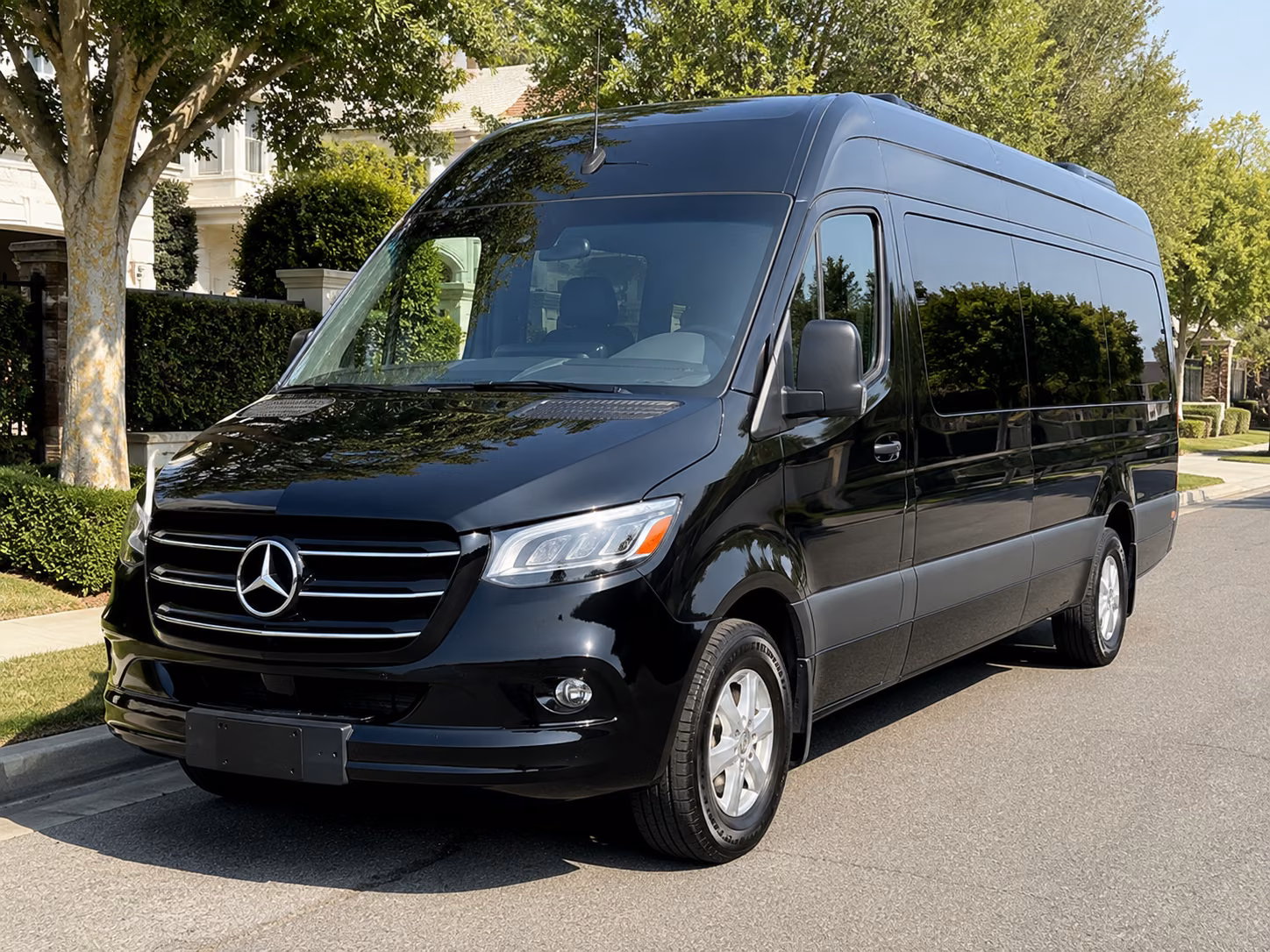 sprinter van and minibus shuttles along the us 183a corridor